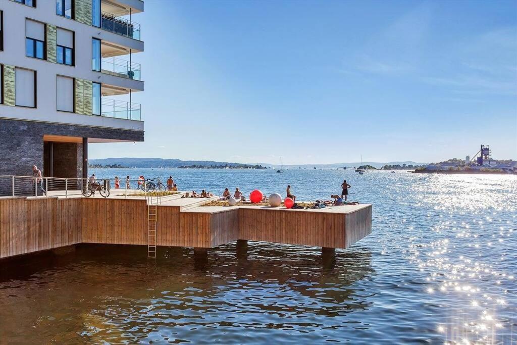 Tjuvholmen / Aker Brygge - Most Expensive Area In Oslo! Apartment Exterior photo